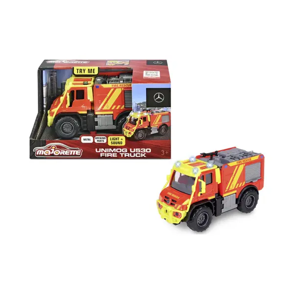 Majorette Unimog U530 Brandweerwagen thumbnail