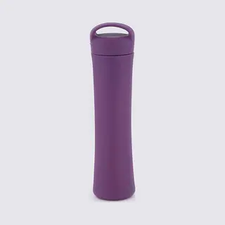 Mastrad - Knoflookpeller - Bewaartube - Paars - Siliconen - 15cm