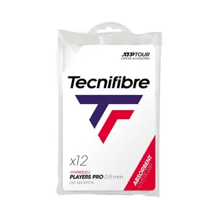 Tecnifibre Tüte Mit 12 Player Pro Overgrips In Weiss