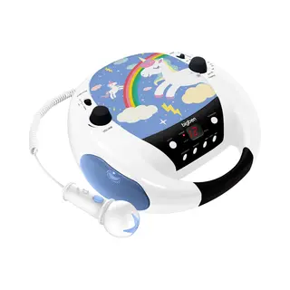 Bigben Interactive CD52UNICORNM2 cd-speler Draagbare cd-speler Meerkleurig