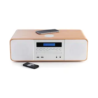 Thomson MIC201IBT home audio systeem Home audio-microsysteem 50 W Wit