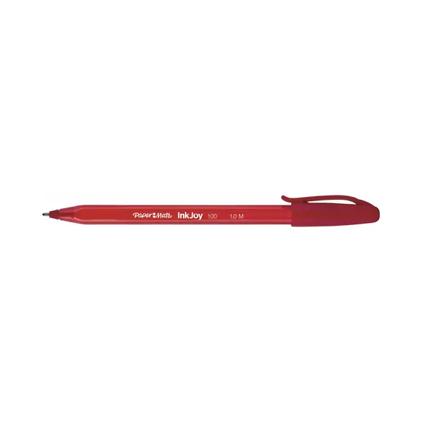 Papermate InkJoy 100 Rood Stick balpen Medium 50 stuk(s) thumbnail