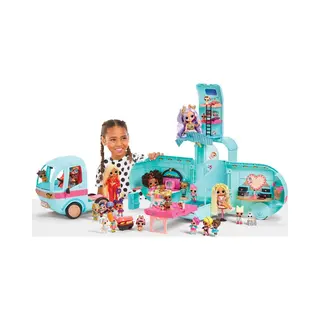 L.O.L. Surprise! Glam N'Go Glamper - Poppen Camper - 4-in-1 Speelset Met Zwembad En Catwalk - Meerkleurig