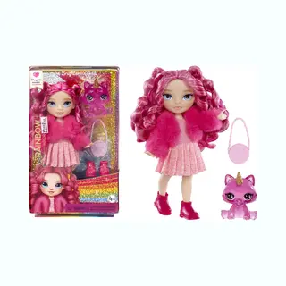 MGA Entertainment Rainbow High Littles Dolls- Magenta (Pink)