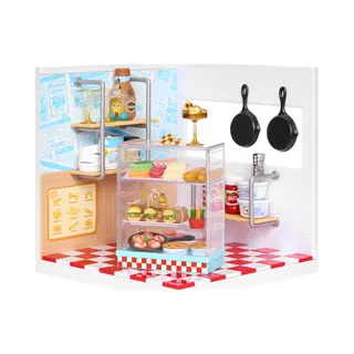 MGA Entertainment Miniverse Spaces-startpakket - Pizza