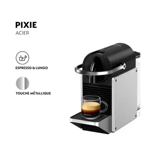 Magimix Capsulemachine M113 Pixie Metal Zilver (11327b)