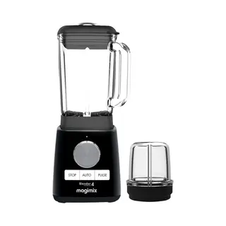 Magimix Power Blender - Smoothie Maker 1, 8 Liter - Zwart - + Mini Kom - Ice Crusher