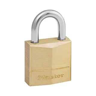 Hangslot -massief Messing - Set Van 2 - Master Lock