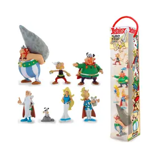 Funko Plastoy Asterix Mini Figures - 7-pack Handgeschilderde Karakters 4-10 Cm