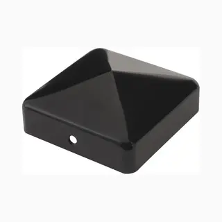 Simpson Strong Tie - Schwarze Pyramidenkappe Für Holzpfosten - 7x7