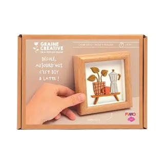Graine Creative Miniatuur Speelgoed Fimo Koffiezetapparaat Frame Kit.