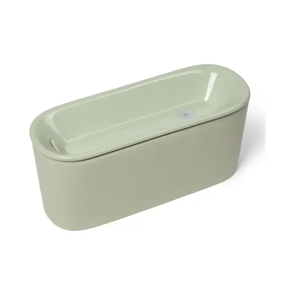 Cat Mate 800ml Keramische Waterfonteintje Voor Katten - Saliegroen thumbnail