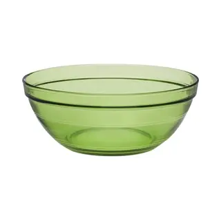 Duralex Le Gigogne Collection Salatschüssel Aus Glas, Sehr Kratzfest, Mikrowellengeeignet, Spülmaschinenfest, Hergestellt In Frankreich (17 Cm –