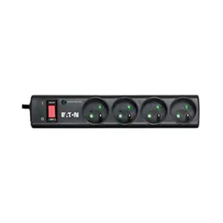 Eaton PS4F Overspanningsbeveiliging Zwart, Wit 4 Ac-uitgang(en) 220 - 250 V 1 m