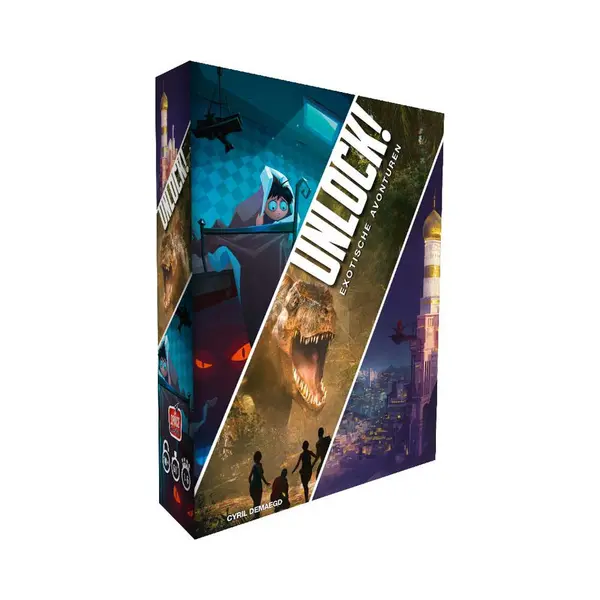 Asmodee Unlock! deel 4: exotische avonturen 60 min Bordspel Reizen/avontuur thumbnail