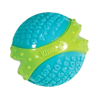 Kong Corestrength Ball Blauw&Groen - Hondenspeelgoed - Medium