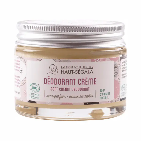 haut segala Laboratoire Du Haut-Ségala Deodorant Creme, Zonder Biologische Geur, 50 G thumbnail