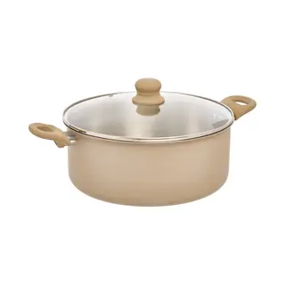 5Five Kookpan Paris - D28 Cm - Rvs - Aluminium - Beige/zilver - Pannen - Alle Warmtebronnen
