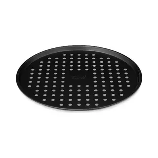 5Five Pizza Bakken Bakplaat/bakgerei Backery Pro - Metaal - Anti-aanbak Laag - Zwart - 33 Cm
