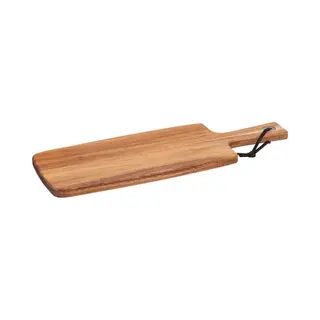 5Five Serveerplank Voor Hapjes/tapas - 15 X 40 Cm - Acacia Hout - Borrelplank - Extra Groot