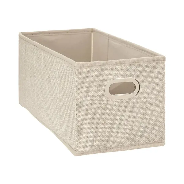 5Five Simply Smart Stoffkorb 15x31cm Mix N Modul Beige Meliert - 5five thumbnail