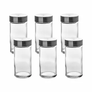 Sg Secret de Gourmet Secret De Gourmet - Set Of 6 Spice Jars With Sprinkler, 80 Ml