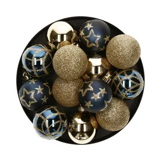 Atmosphera Weihnachtskugeln Aus Kunststoff, Ø 5 Cm, 15er-set