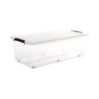 5 five simply smart 5five - Transparante Plastic Doos 55l Clip N Box