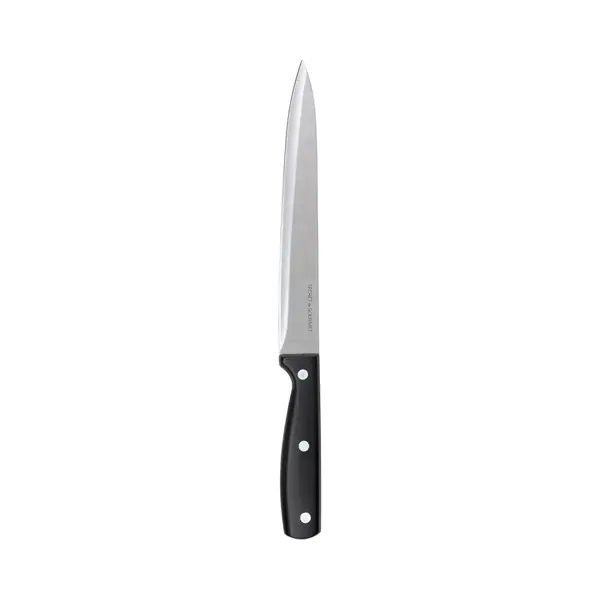 Secret De Gourmet Essential - Groente En Vlees Snijmes - 1x Stuks - Rvs - Zwart - 33 Cm - Keuken Messen thumbnail