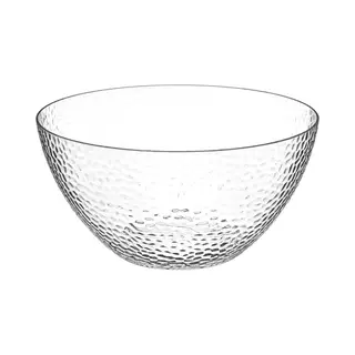 Sg Secret de Gourmet 5five - Salatschüssel Gehämmert D25cm "estiva" Transparent