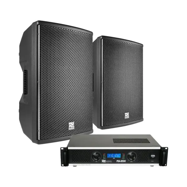 Power Dynamics Geluidsinstallatie Met 2x PD410P 10 Speakers - 1600W thumbnail