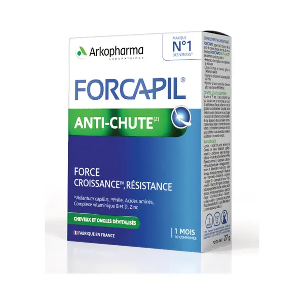 Arkopharma Forcapil Tegen Haaruitval | 30 Tabletten thumbnail