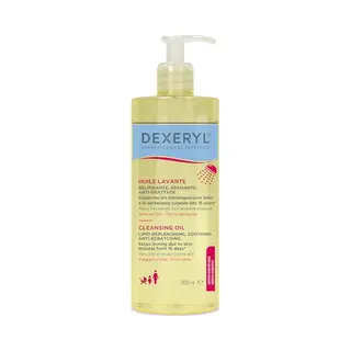 Dexeryl Cleansing Oil, For Daily Cleansing Of Body And Face, For Dry And Eczema Prone Skin, 1 X 500 Ml