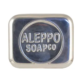 Aleppo Soap Co Zeepdoos Aluminium Leeg Voor Aleppo Zeep 1 Stuks