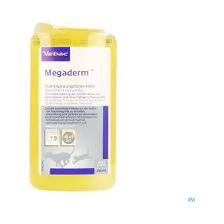 Virbac Megaderm Suspensie Hond/ Kat 250ml