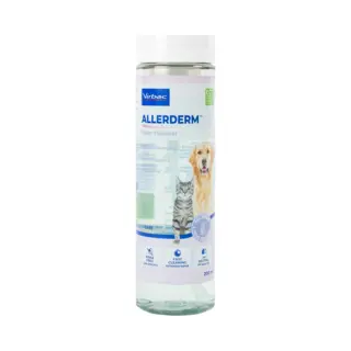 Virbac Allerderm Schaum | 200 Ml | Reinigungsschaum Für Hunde Und Katzen | Kann Zur Entfernung Von Verschmutzungen Schnell Und Effektiv Beitragen | Ganz