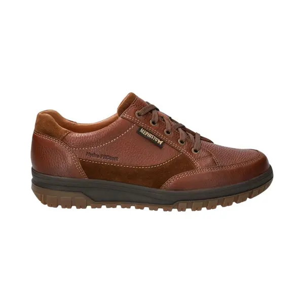 Mephisto - Paco Montana - Vrije TijdsschoenenHeren VeterschoenHeren SneakersCasual - Kleur, Cognac - Maat, 44 thumbnail
