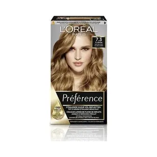L'Oréal Paris, Haarkleur, Loreal Paris Preference 7.3 Golden Blonde Hair Color (7.3 Goudblond)