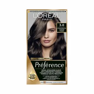 L'Oréal Paris, Haarkleur, Loreal Voorkeur 03 Brazilia Donkerbruin (03 Brazilia Donkerbruin)