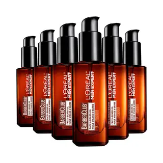 6x L'Oréal Men Expert Barberclub Baard&Gezichtsolie 30 Ml