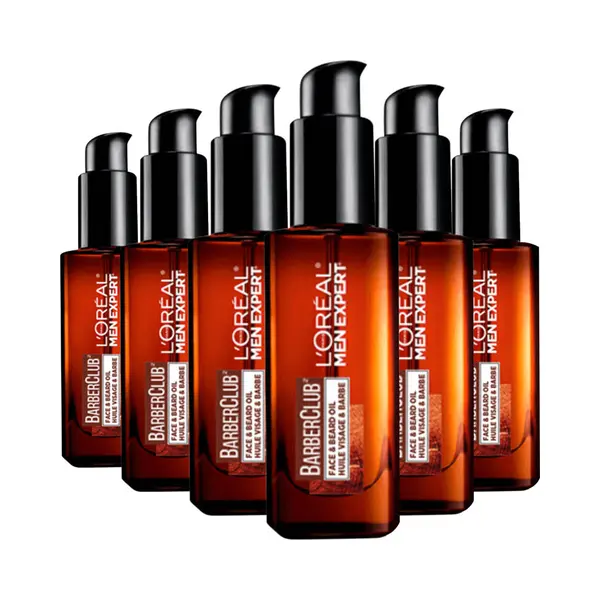 6x L'Oréal Men Expert Barberclub Baard&Gezichtsolie 30 Ml thumbnail