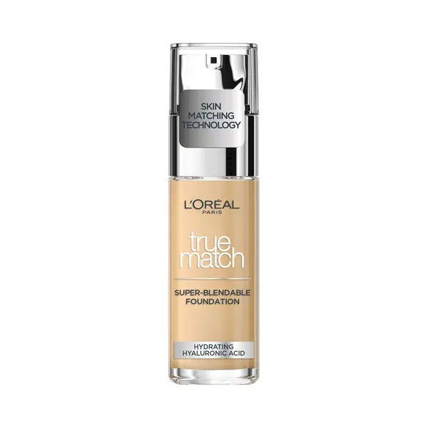 L'OrÉAl Paris Foundation True Match Foundation, Lässt Sich Mühelos Verblenden, Ohne Sichtbare Ränder Zu Hinterlassen thumbnail