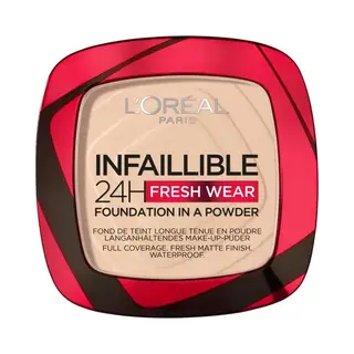 L'Oréal Infaillible 24H Fresh Wear Foundation Poeder 20 Ivory 9 Gr