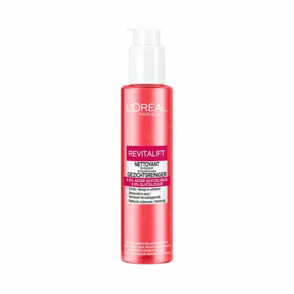 L'Oréal Paris Revitalift Reinigingsgel Met Glycolzuur - Exfolieert & Verheldert De Huid - 150ml thumbnail