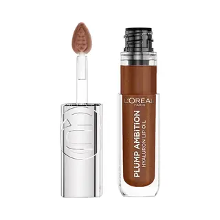 L'Oreal Paris L'Oréal Paris Plump Ambition Lippenöl Mit Hyaluron, Vollere & Geschmeidigere Lippen Ohne Kompromisse. Intensives Pflegegefühl Mit Hyaluronsäure,