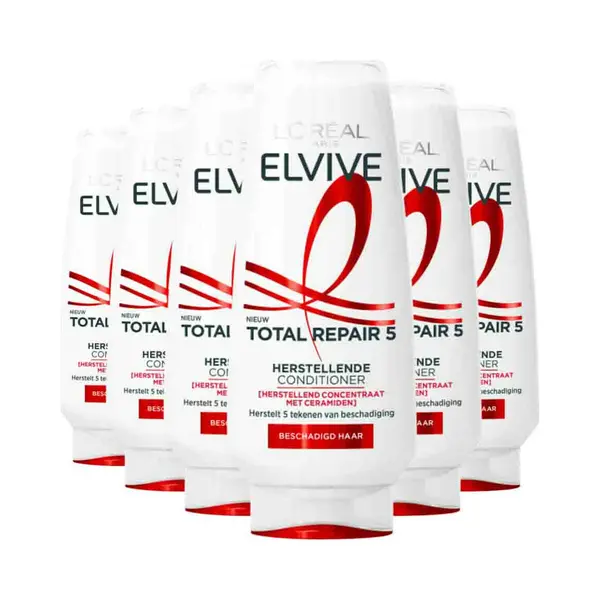 6x L'Oréal Elvive Total Repair 5 Conditioner 200 Ml thumbnail