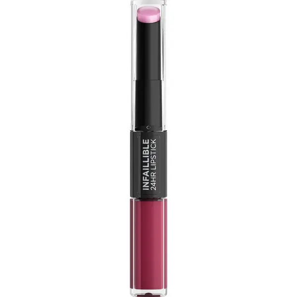 L'OrÉAl Paris Lippenstift Infaillible 2-Step Lip Stick, Intensive Farbe Und Strahlender Glanz thumbnail