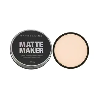 16 G Maybelline Mate Mattierendes Pulver, 10 Klassisch, Elfenbeinfarben