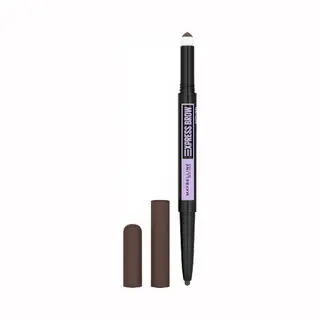 Maybelline New York Express Brow Satin Duo Augenbrauenstift Und -puder In Nr. 04 Dark Brown, Dunkelbraun