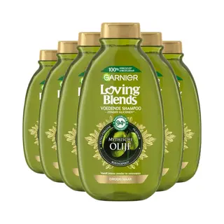 6x Garnier Loving Blends Mythische Olijf Shampoo 300 Ml